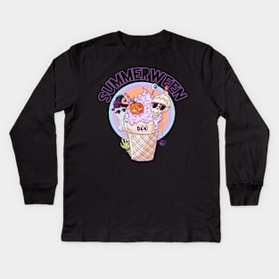 Summerween Kids Long Sleeve T-Shirt